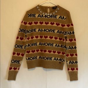 “Amore” Sweater Purchased in Italy